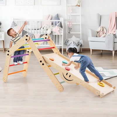 Juguete de Escalera Triangular Multicolor para Juego en Interior