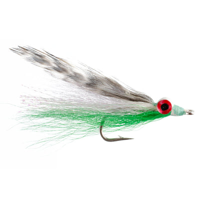 Clousers Clouceiver Deep Minnow - Premium Streamer Flies for Saltwater & Bass Fishing - Set of 4, Size 1/0 - Korvel