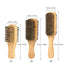 Men's Boar Bristle Wooden Hair Brush