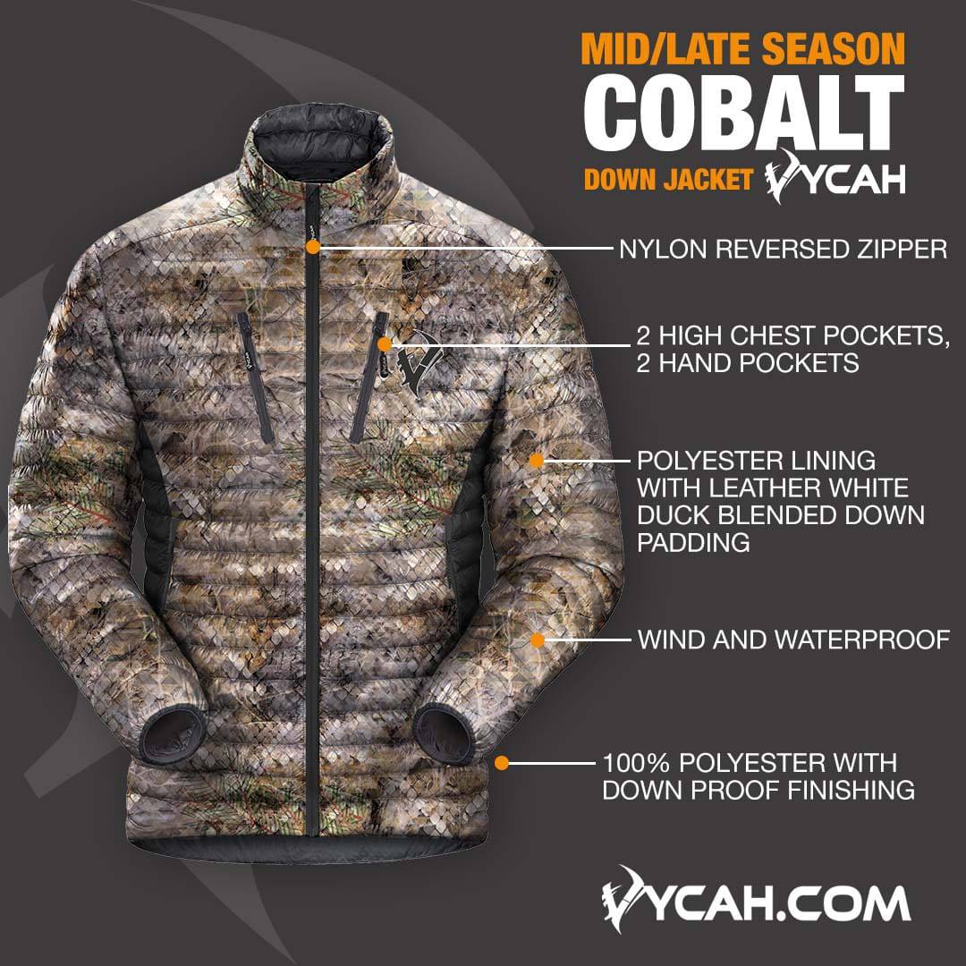 Chaqueta de Plumas Vycah Cobalt - Aislamiento Exterior Premium