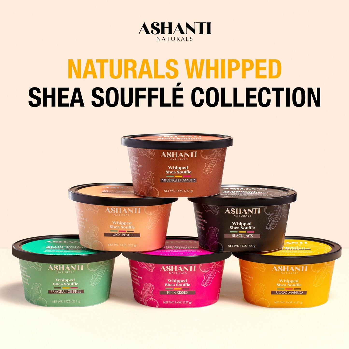 Ashanti Naturals Shea Souffle Coco Mango
