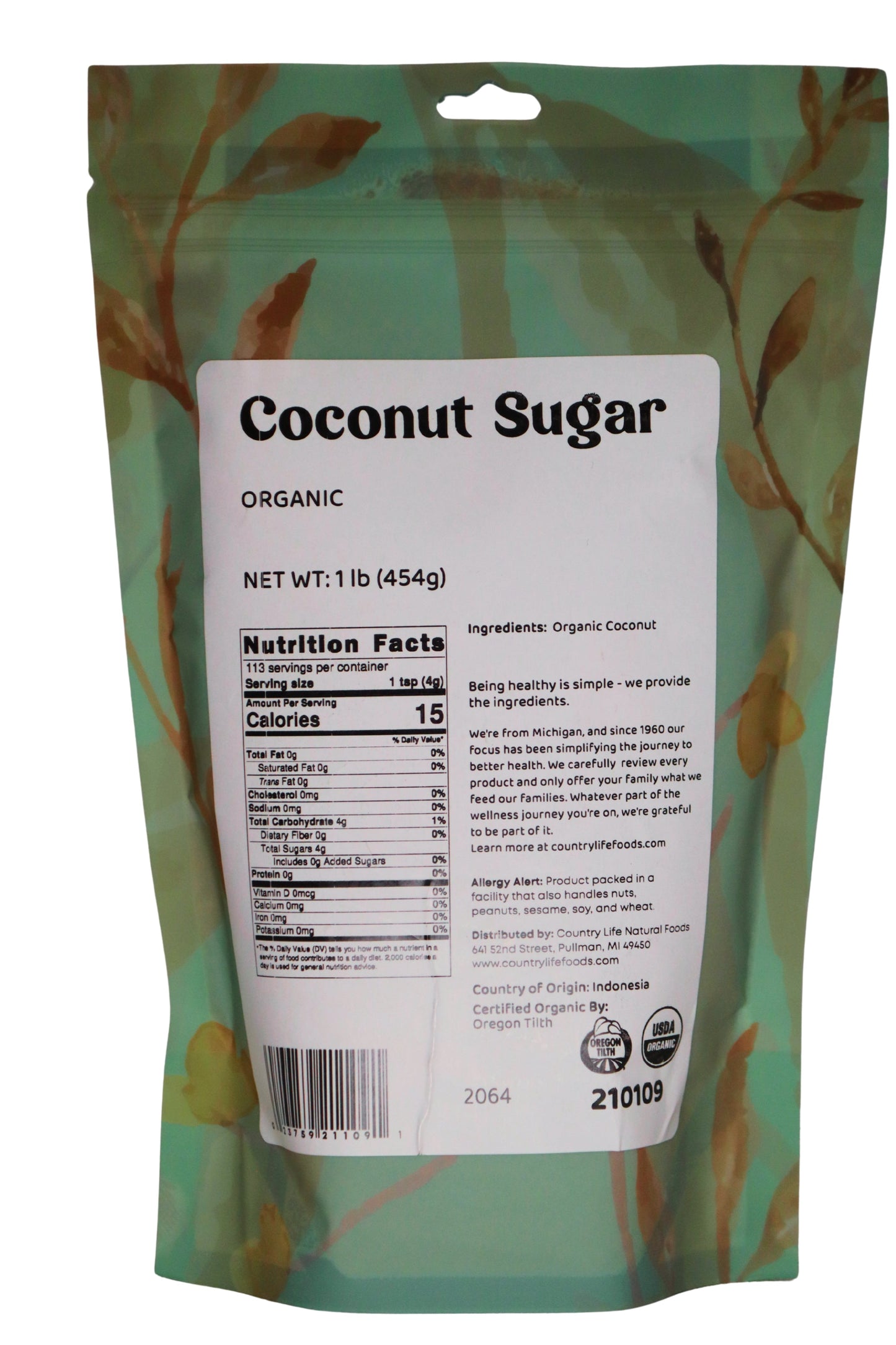 Azúcar de Coco Orgánico - Edulcorante Natural