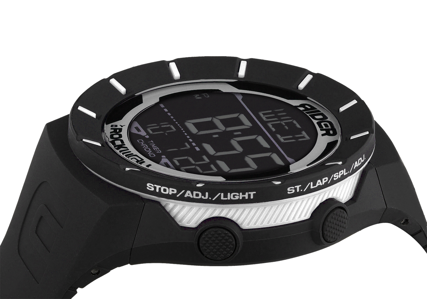 Coliseum Black/White Multifunction Watch