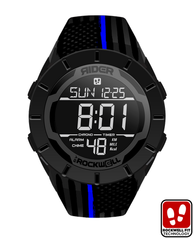 Coliseum Fit™ Tactical Assault - Police Edition (Phantom Black) Watch - Korvel