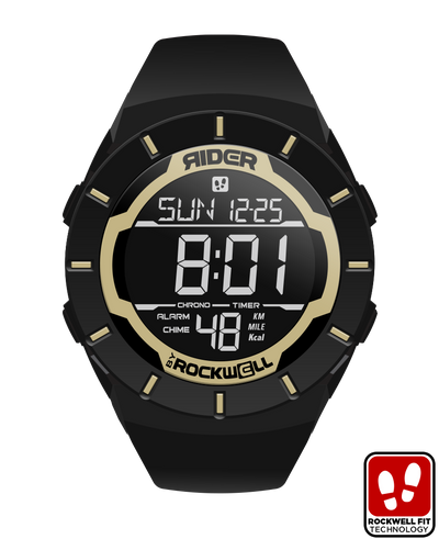 Coliseum Fit™ Gladiator Watch (Black/Gold) - Korvel