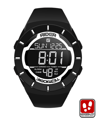 Coliseum Fit™ Black & White Warrior Watch - Korvel