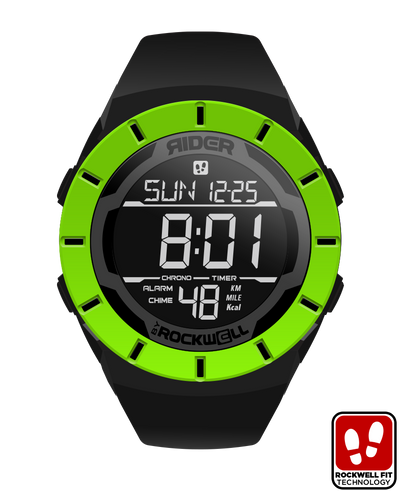 Coliseum Fit™ Halo Edition Watch (Black/Green) - Conquer Every Challenge - Korvel