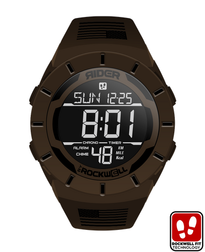 Coliseum Fit™ - Freedom Edition Watch (Gunstock Brown/Black) - Korvel