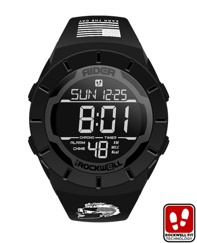 Coliseum Fit™ - Casey Patterson Phantom Black Edition Watch - Korvel