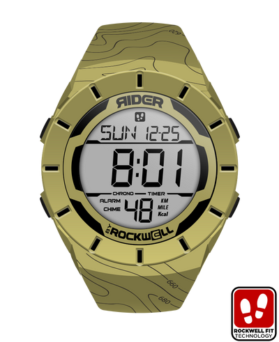 Coliseum Fit™ Elevation Edition Watch (Tan/Black) - Conquer Time - Korvel