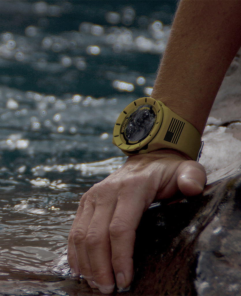Rockwell Coliseum Fit™ Freedom Edition Watch (Coyote Tan/Black) - Korvel