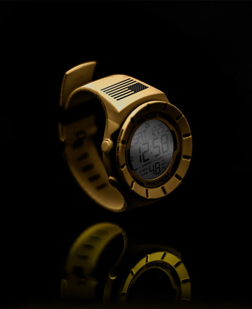 Rockwell Coliseum Fit™ Freedom Edition Watch (Coyote Tan/Black) - Korvel