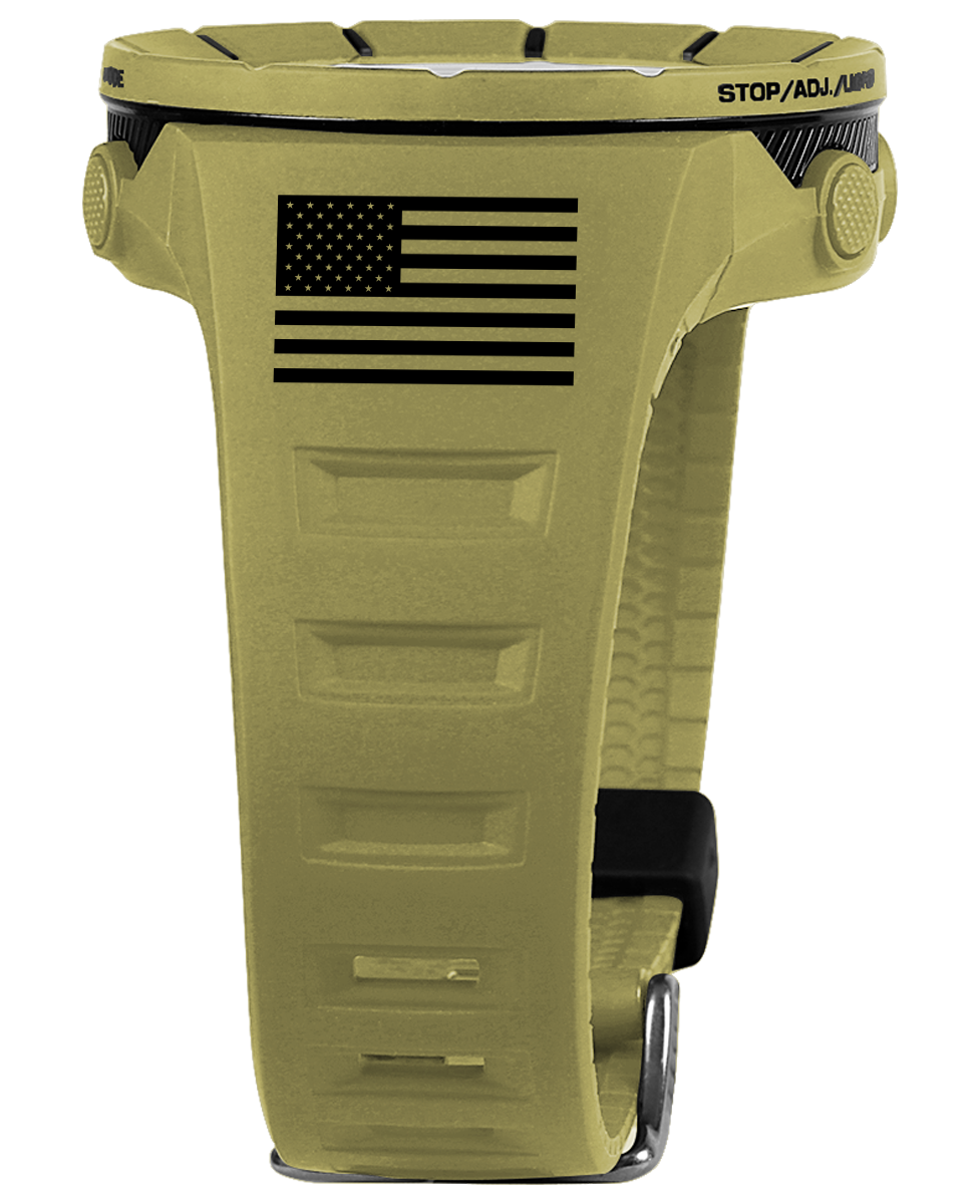 Rockwell Coliseum Fit™ Freedom Edition Watch (Coyote Tan/Black) - Korvel
