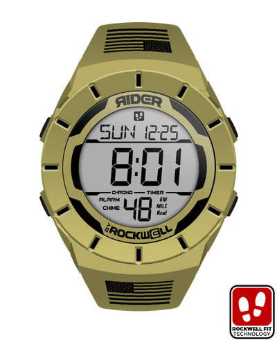 Rockwell Coliseum Fit™ Freedom Edition Watch (Coyote Tan/Black) - Korvel