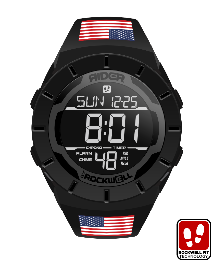 Coliseum Fit™ Global Pride Edition A-M (Phantom Black) Timepiece - Korvel