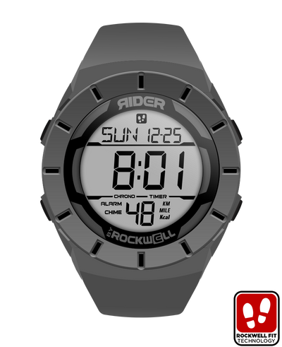 Montre Coliseum Fit™ Grise/Noire