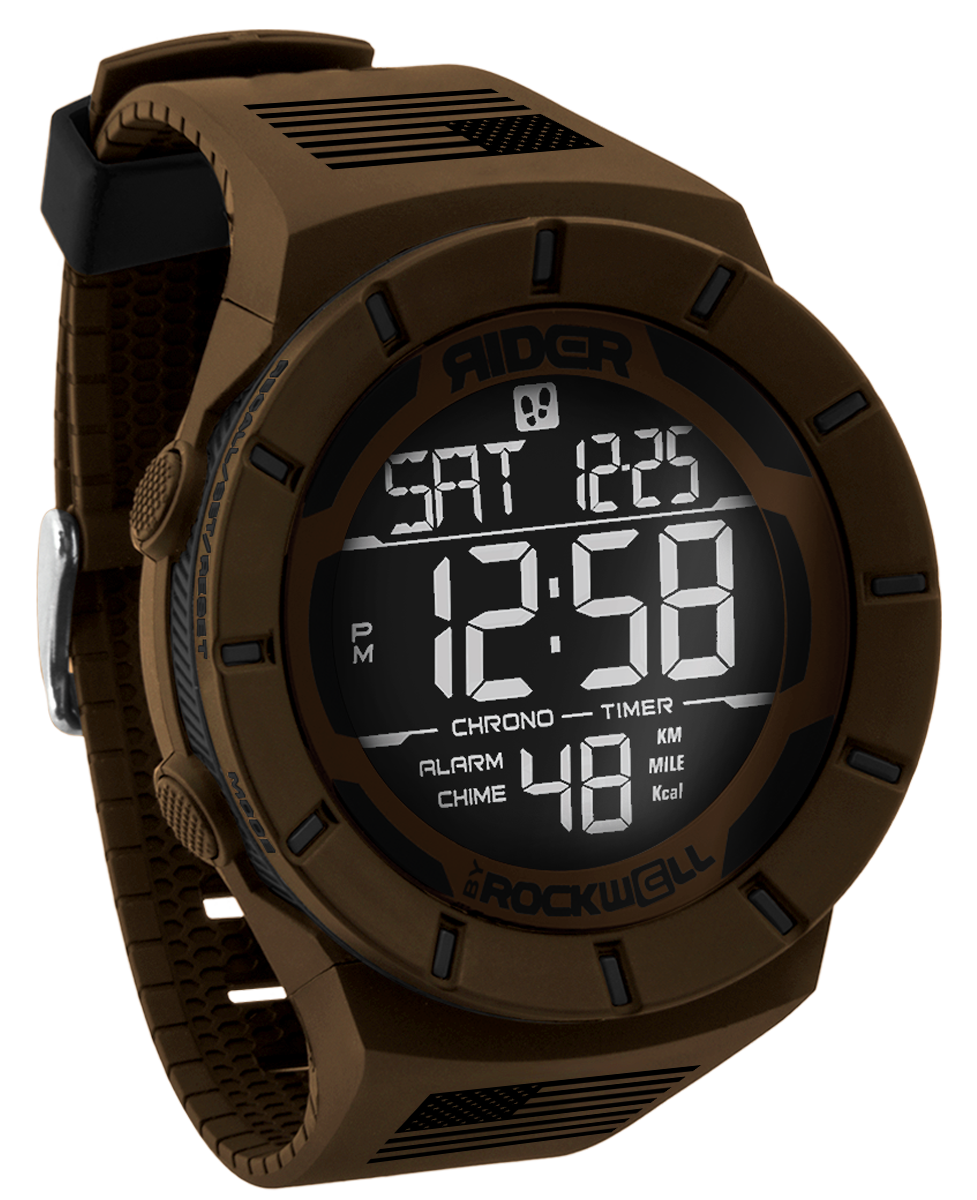 Coliseum Fit™ - Freedom Edition Watch (Gunstock Brown/Black) - Korvel
