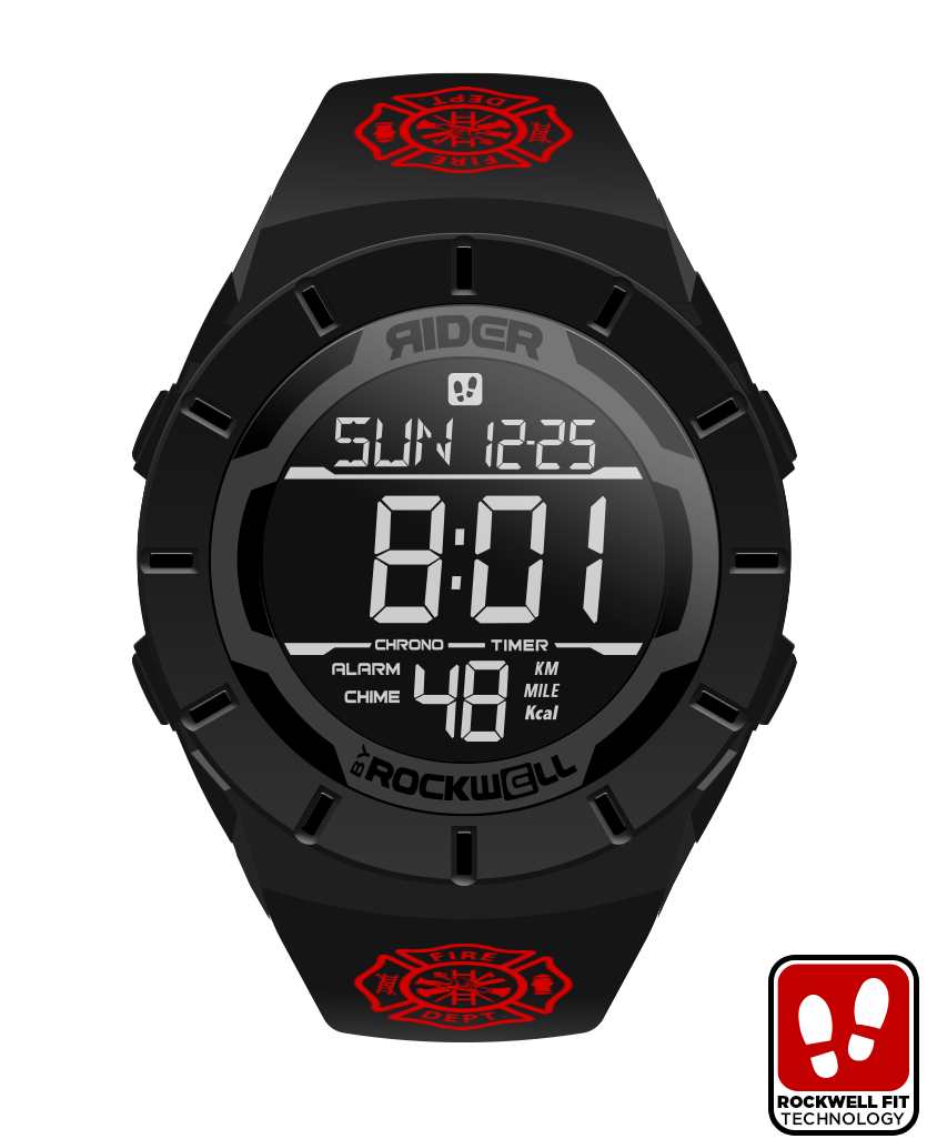 Reloj Coliseum Fit™ Firefighter - Edición Cruz Maltés