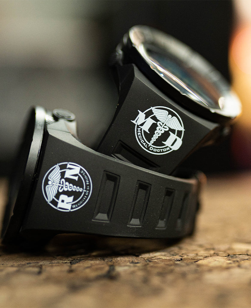 Coliseum Fit™ Nurse Edition Watch (Phantom Black) - Your Essential Ally - Korvel