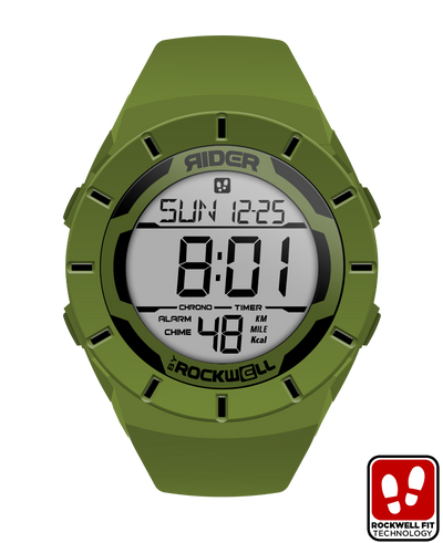 Coliseum Fit™ Tactical Watch (OD Green/Black) - Korvel