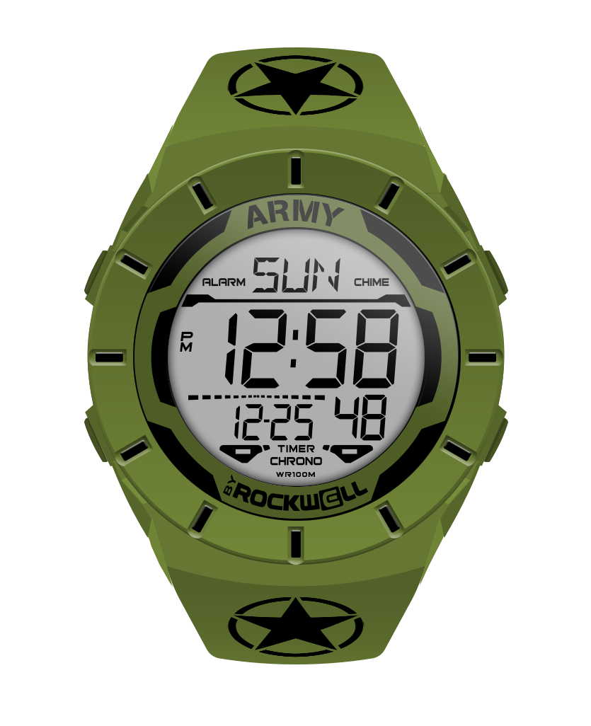 Reloj Coliseum Edición Ejército - Verde Oliva/Negro