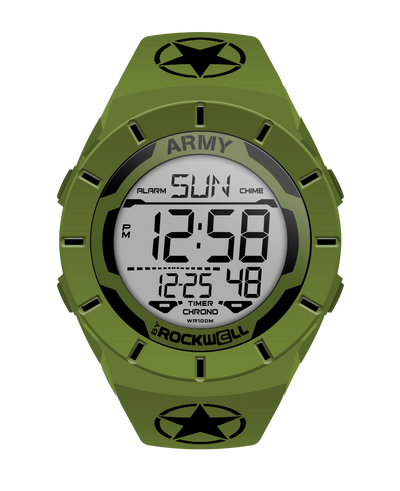 Reloj Coliseum Edición Ejército - Verde Oliva/Negro