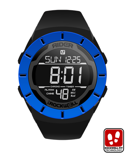 Coliseum Fit™ Halo Edition Watch (Black/Blue) - Conquer Every Challenge - Korvel