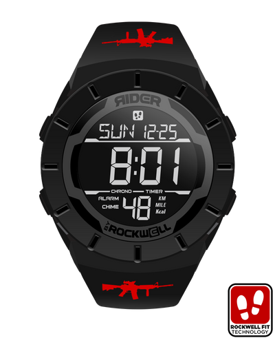 Coliseum Fit™ Tactical Recon Edition Watch (Phantom Black) - Korvel