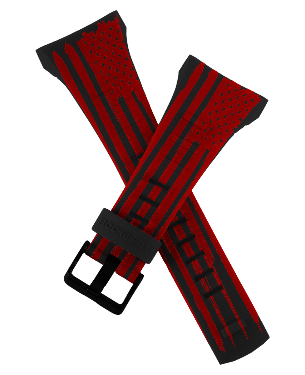 Coliseum Fit™ Assault - Red Edition (Phantom Black) Tactical Watch - Korvel