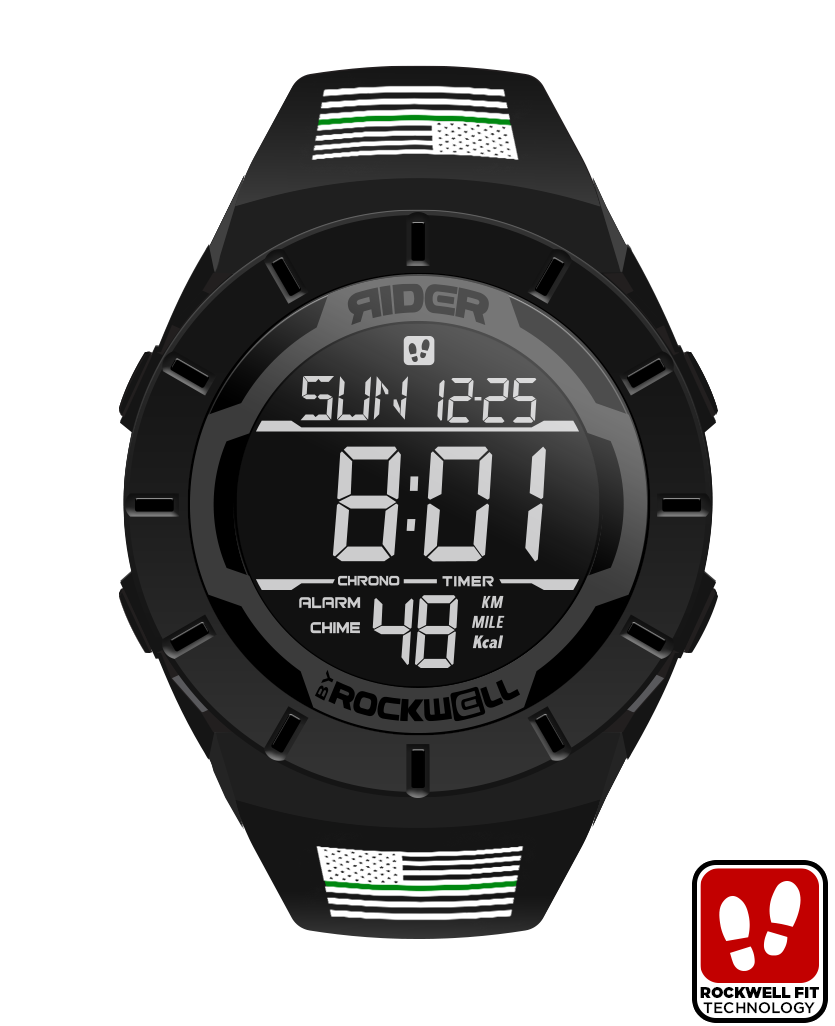 Coliseum Fit™ Thin Green Line - Freedom Edition Watch