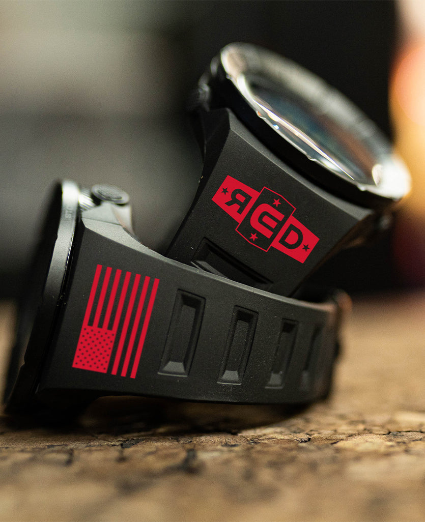Coliseum Fit™ R.E.D. Edition Watch in Phantom Black - Korvel