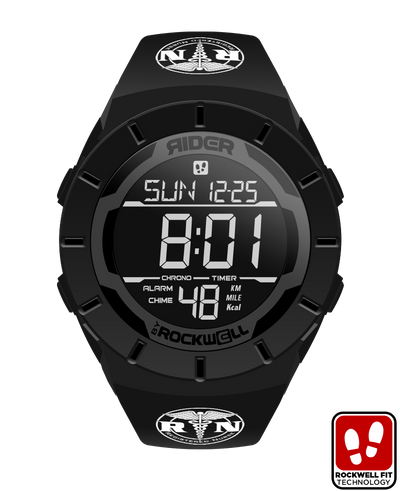 Coliseum Fit™ Nurse Edition Watch (Phantom Black) - Your Essential Ally - Korvel