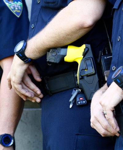 Montre Coliseum Fit™ Édition Police - Noir/Bleu