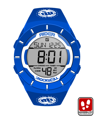 Coliseum Fit™ Tito Ortiz Warrior Edition Watch (Blue/White) - Korvel