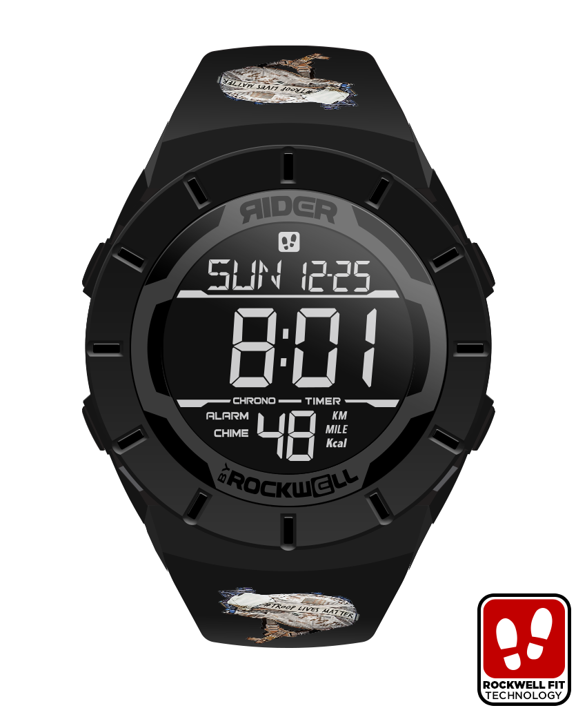 Coliseum Fit™ - Troop Lives Matter Edition (Phantom Black) Tactical Watch - Korvel