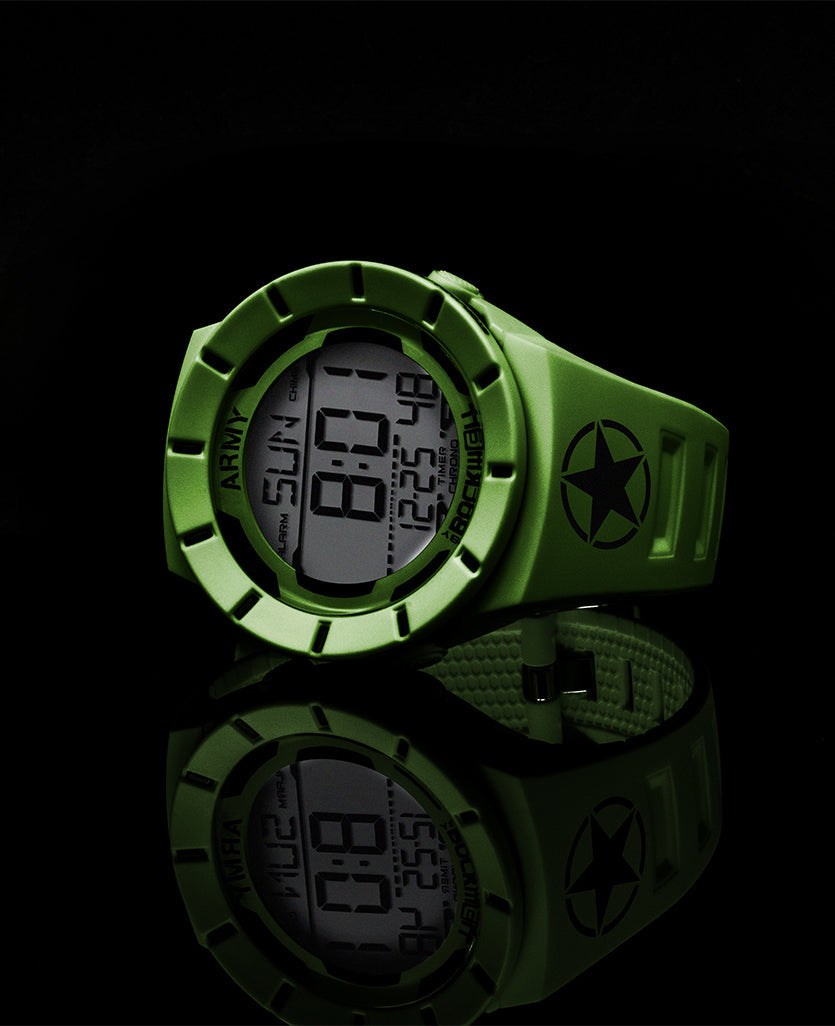 Reloj Coliseum Edición Ejército - Verde Oliva/Negro