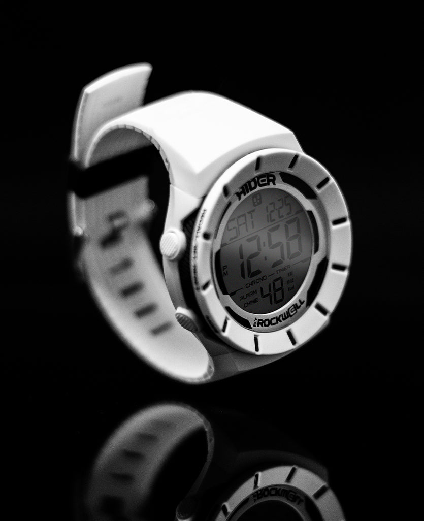 Reloj Coliseum Fit™ Blanco/Negro