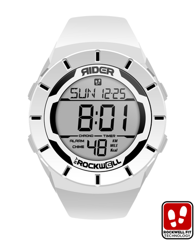 Montre Coliseum Fit™ Blanc/Noir