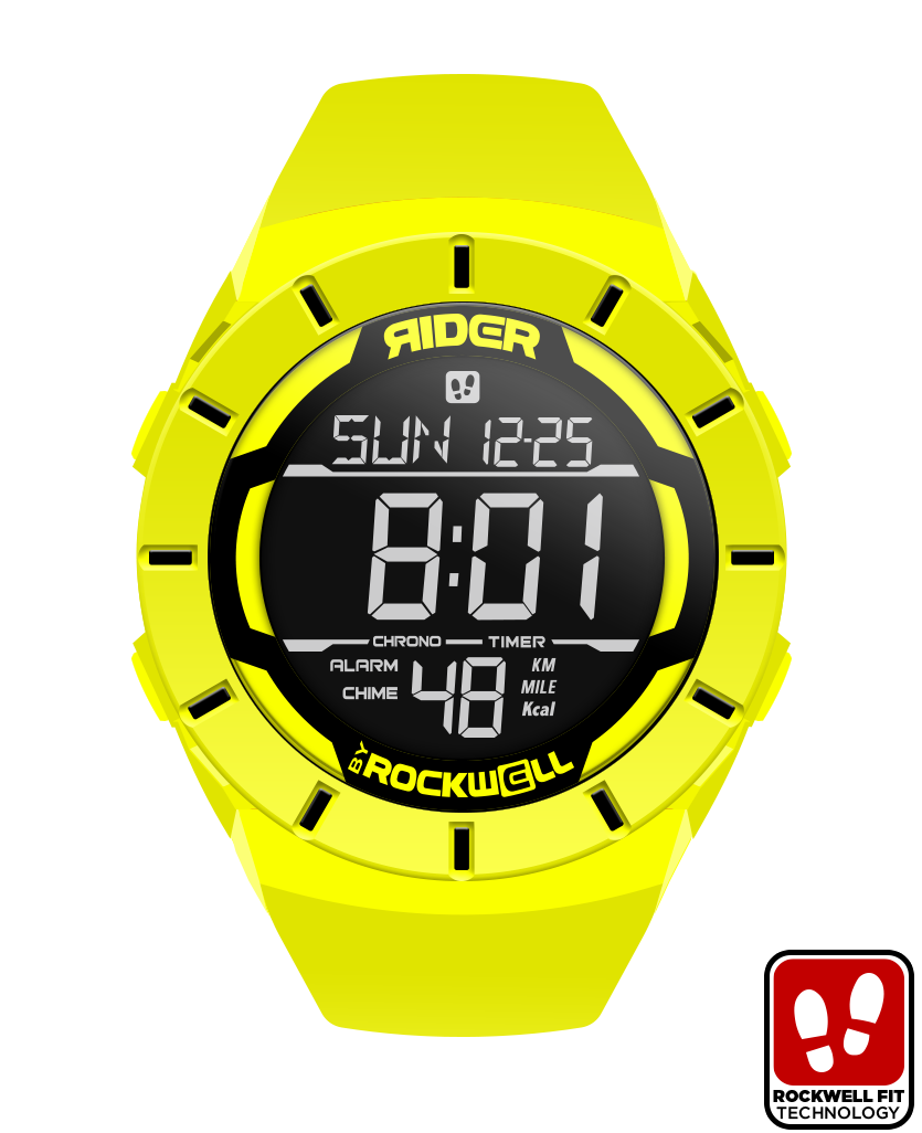 Coliseum Fit™ Yellow/Black Performance Watch - Korvel