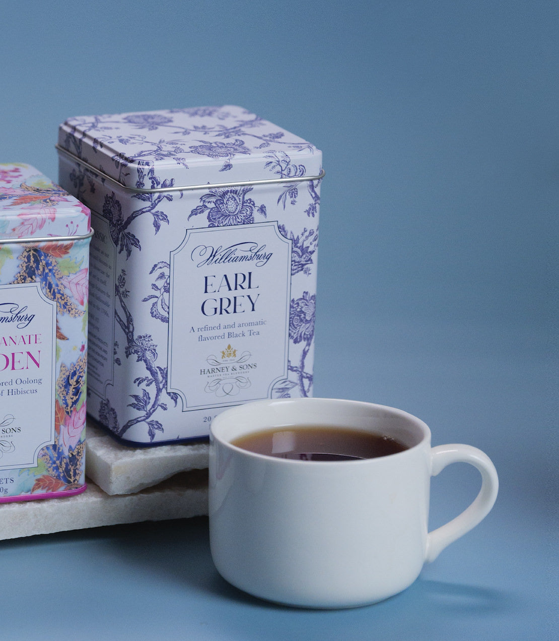 Williamsburg Earl Grey Tea, Tin of 20 Sachets