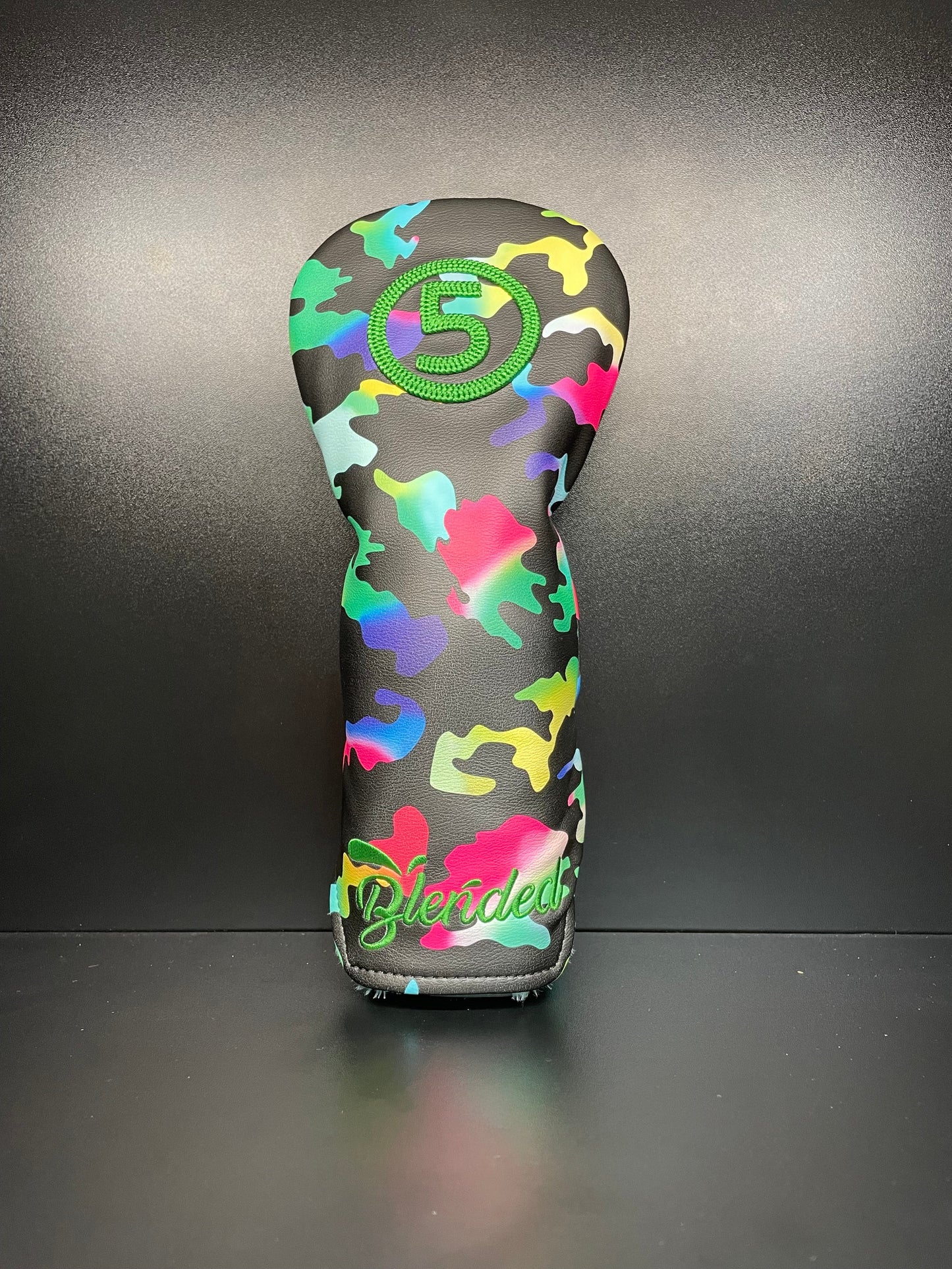 Vibrant Tie Dye Golf Club Headcover