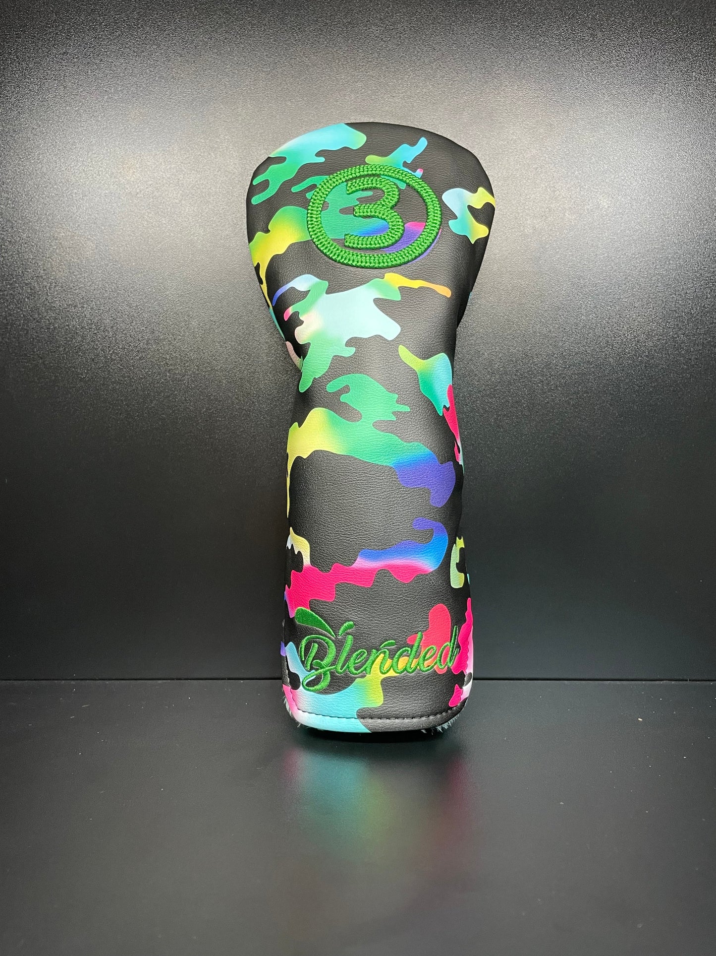 Vibrant Tie Dye Golf Club Headcover