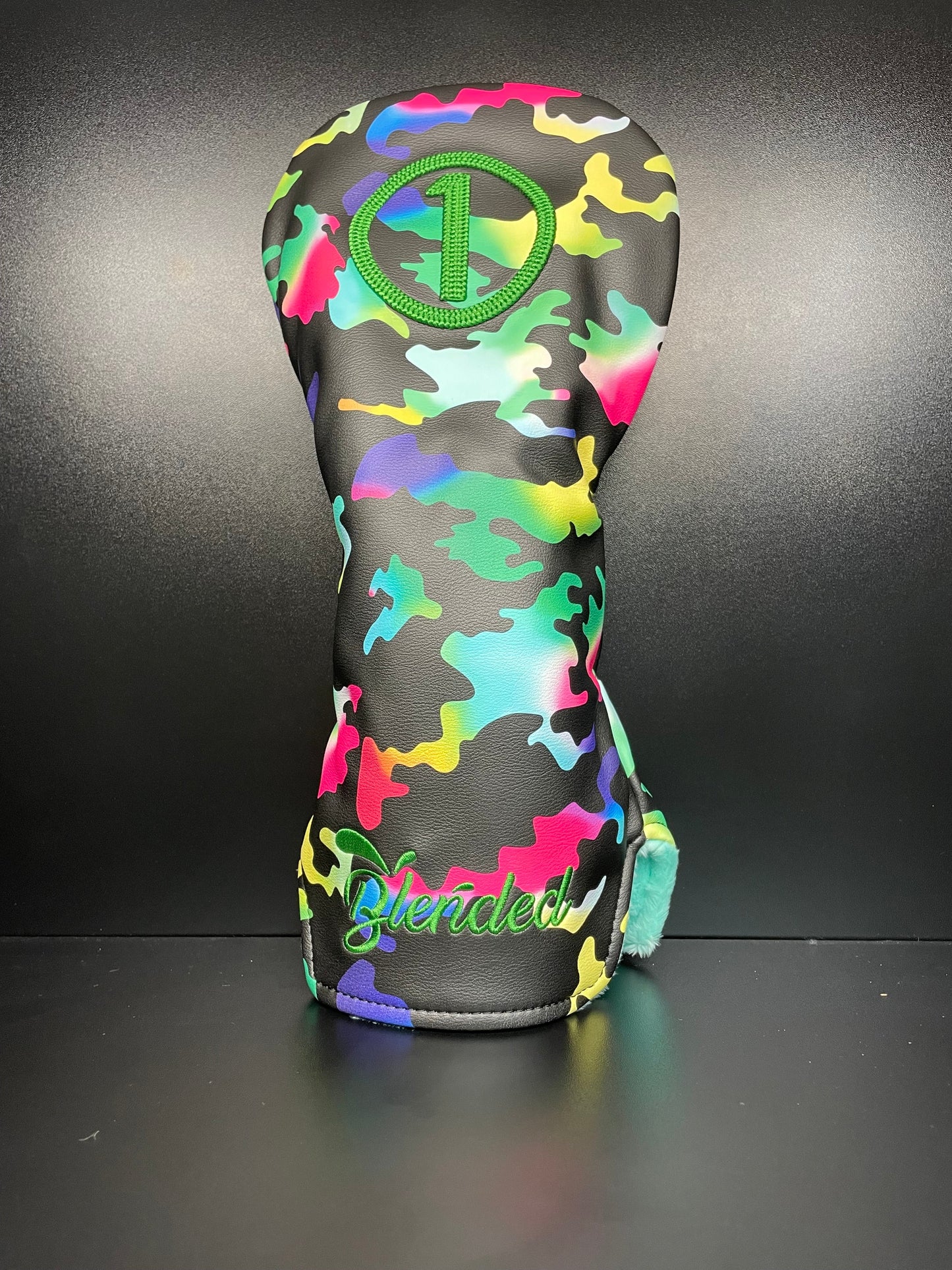 Vibrant Tie Dye Golf Club Headcover