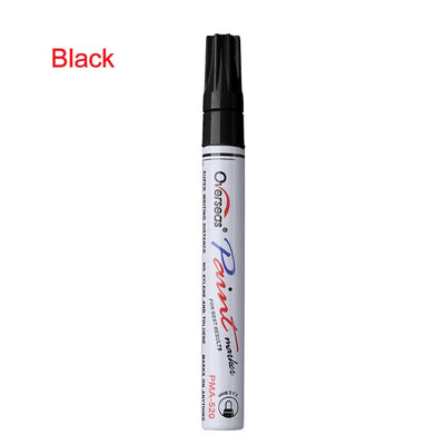 Colorful Waterproof Pen Car Tyre Tire Tread CD Metal Permanent Paint markers Graffiti Oily Marker Pen Car Styling - Korvel