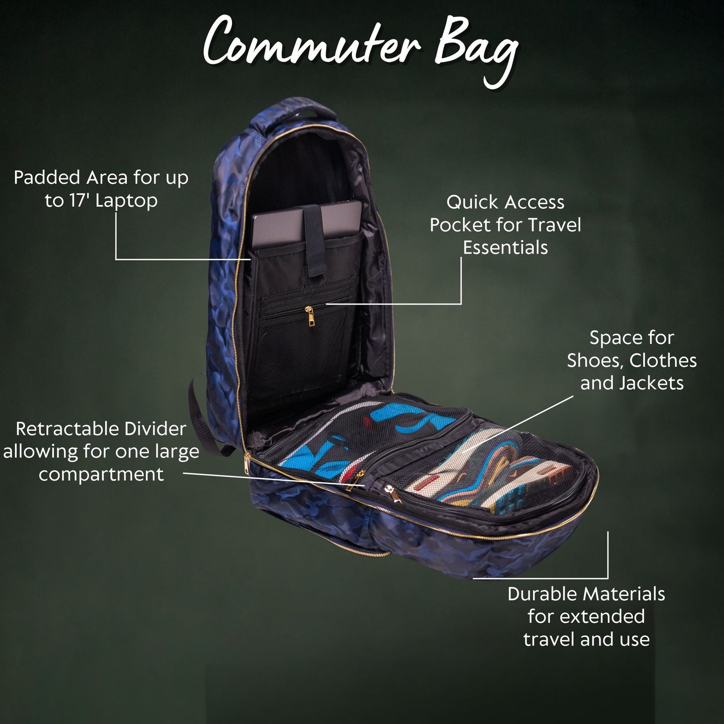 Bolso de viaje de cuero negro
