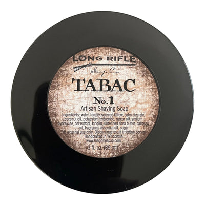 Collection de rasage Tabac No.1 de Long Rifle Soap Co.