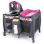 4-in-1 Convertible Portable Baby Playard - Pink