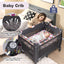 4-in-1 Convertible Portable Baby Playard - Pink
