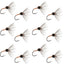 Premium Copper Sakasa Kebari - 12 Size 14 Tenkara Flies - Korvel