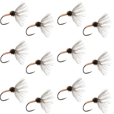 Premium Copper Sakasa Kebari - 12 Size 12 Tenkara Flies - Korvel